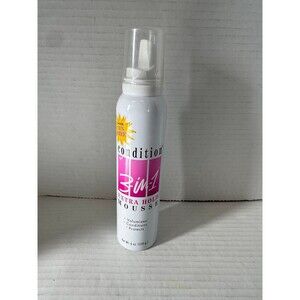 NEW Clairol Condition 3-In-1 Extra Hold Mousse w/ Sunscreen 6 oz